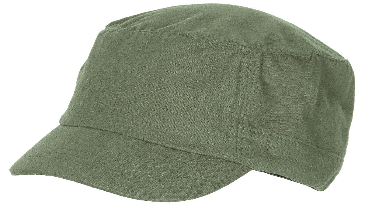 Casquette US MFH Elasti-Fit en coton Rip Stop à bandeau élastique et visière ronde