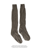 Chaussettes hautes de botte en laine de la Bundeswehr, surplus d'occasion