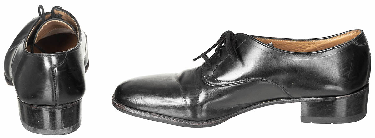 Chaussures basses britanniques en cuir coupe femme, surplus d'occasion, lot de 5