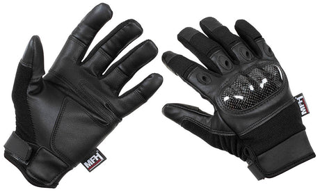 Gants tactiques MFH Professional Mission à coques rigides et aérations aux articulations