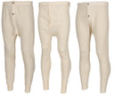 Caleçon suédois à patte boutonnée long, surplus comme neuf, lot de 10