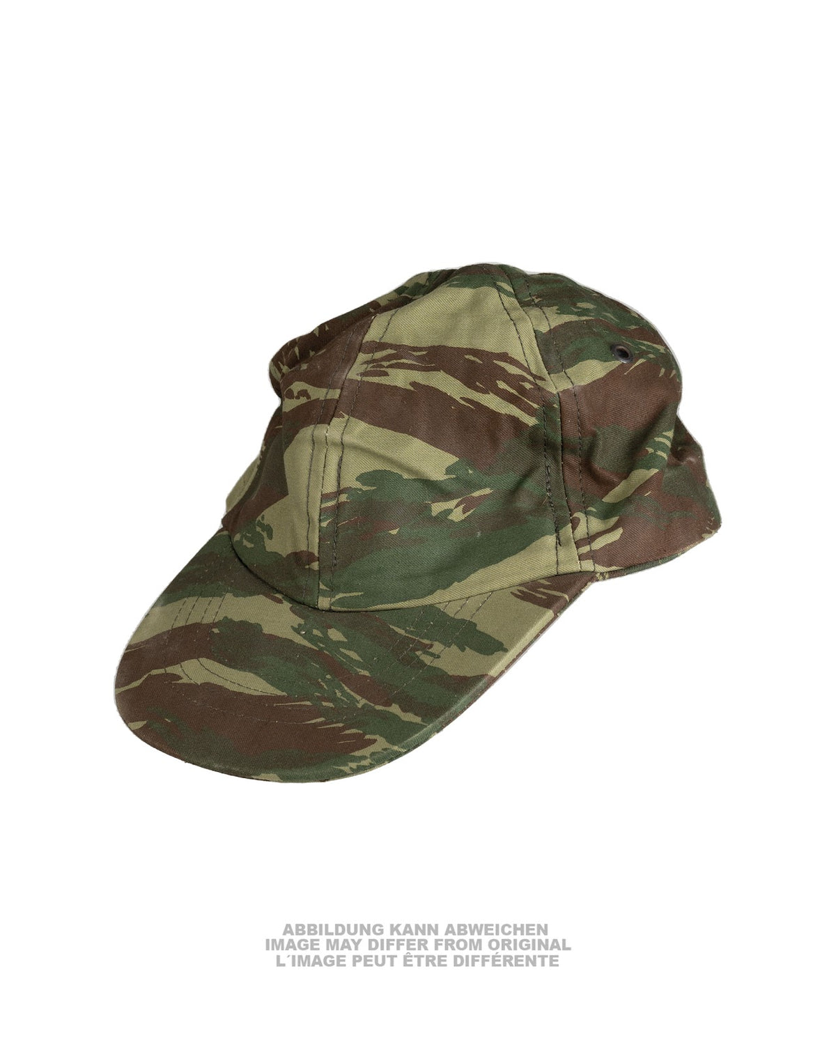 Casquette de campagne de l'armée grecque doublée coton, surplus d'occasion