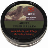 Baume nourrissant pour cuir Army MFH 150 ml compatible membrane respirante