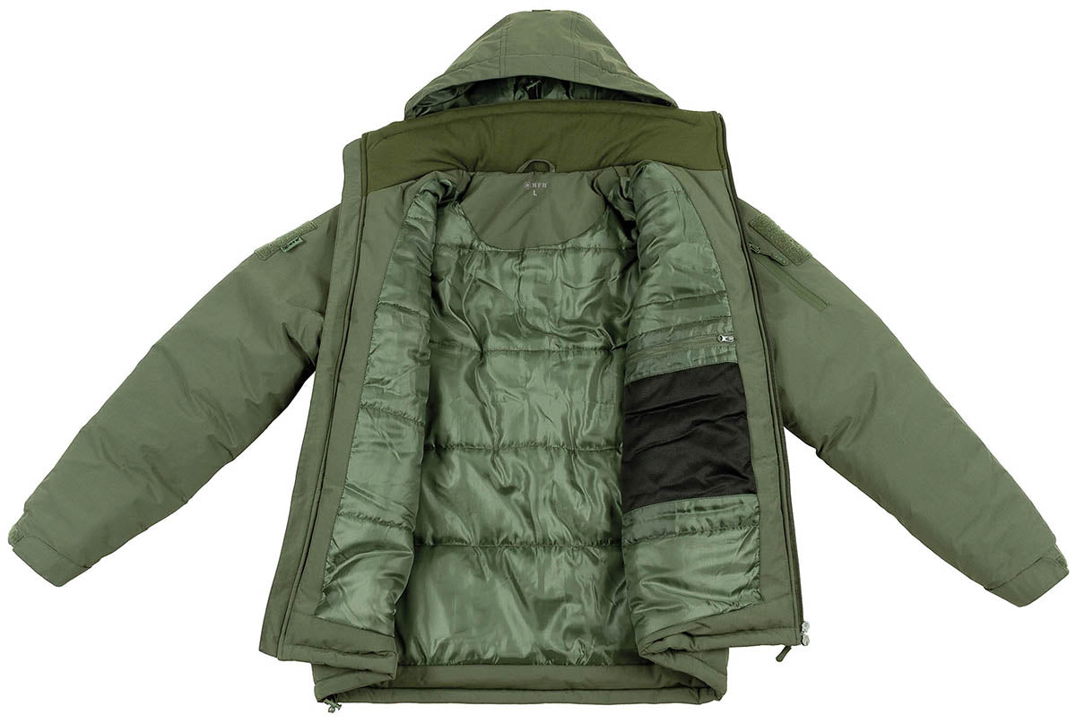 Veste thermique MFH Commander coupe-vent en nylon Ripstop coutures soudées