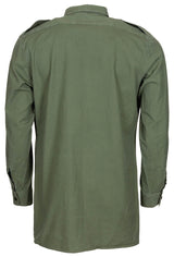 Chemise de campagne britannique à manches longues à patte boutonnée, surplus comme neuf, lot de 10