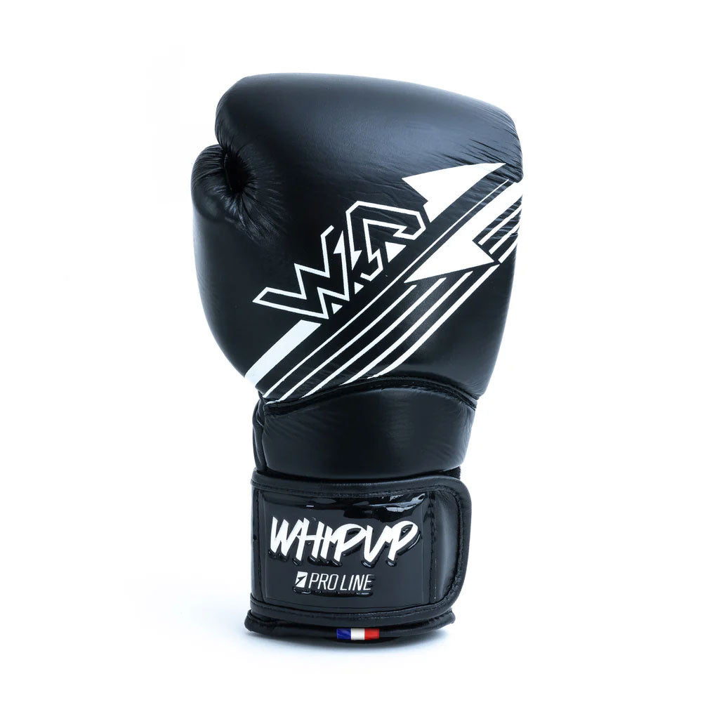 Gants de sparring Whipup Proline cuir mousse triple densité 12 à 18 oz