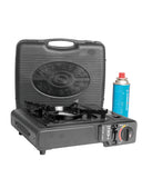 Réchaud de camping Mil-Tec à gaz butane, allumage électronique et mallette, 2,2 kg