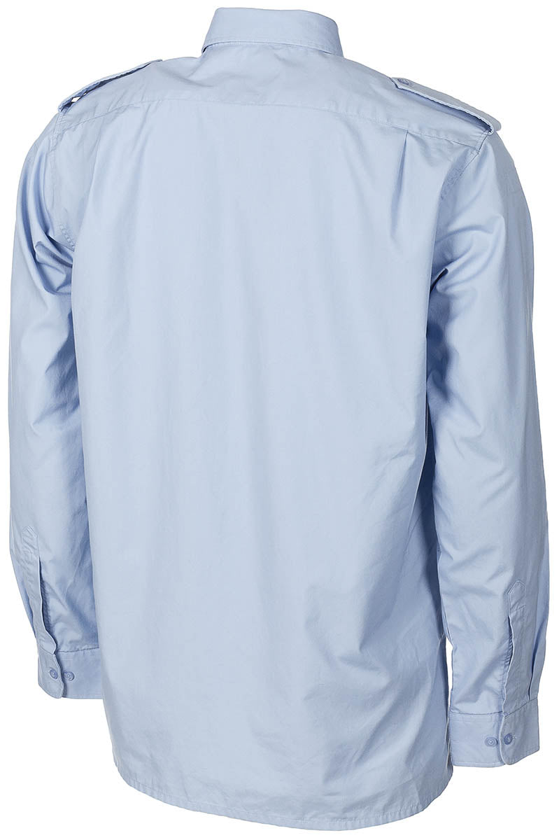 Chemise de campagne néerlandaise à manches longues, surplus d'occasion, lot de 10