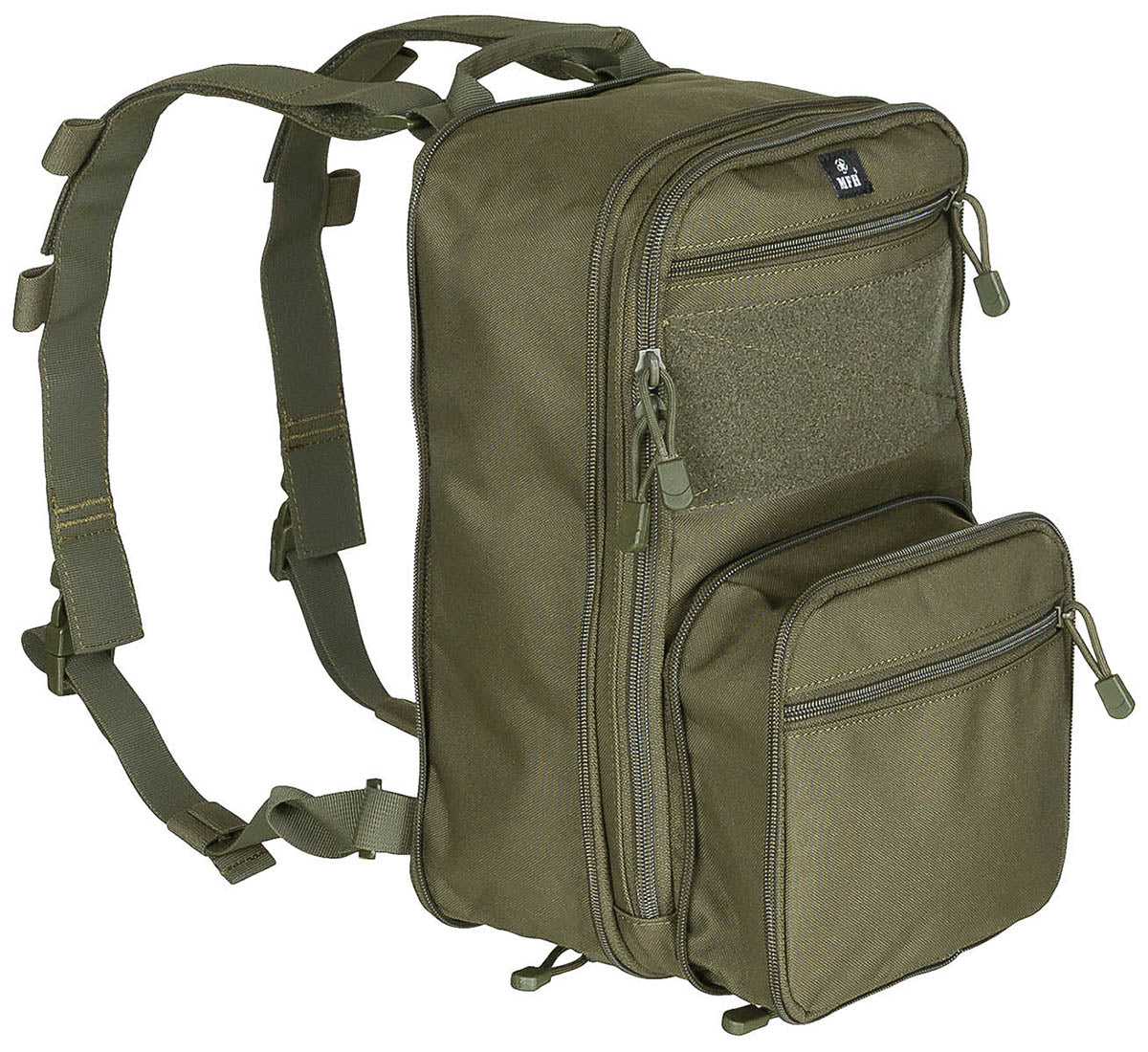 Sac d'hydratation MFH Molle Hydro Pack 12 l en polyester 600D compressible