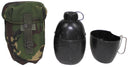 Gourde britannique, surplus d'occasion pour le bivouac et la popote, lot de 5