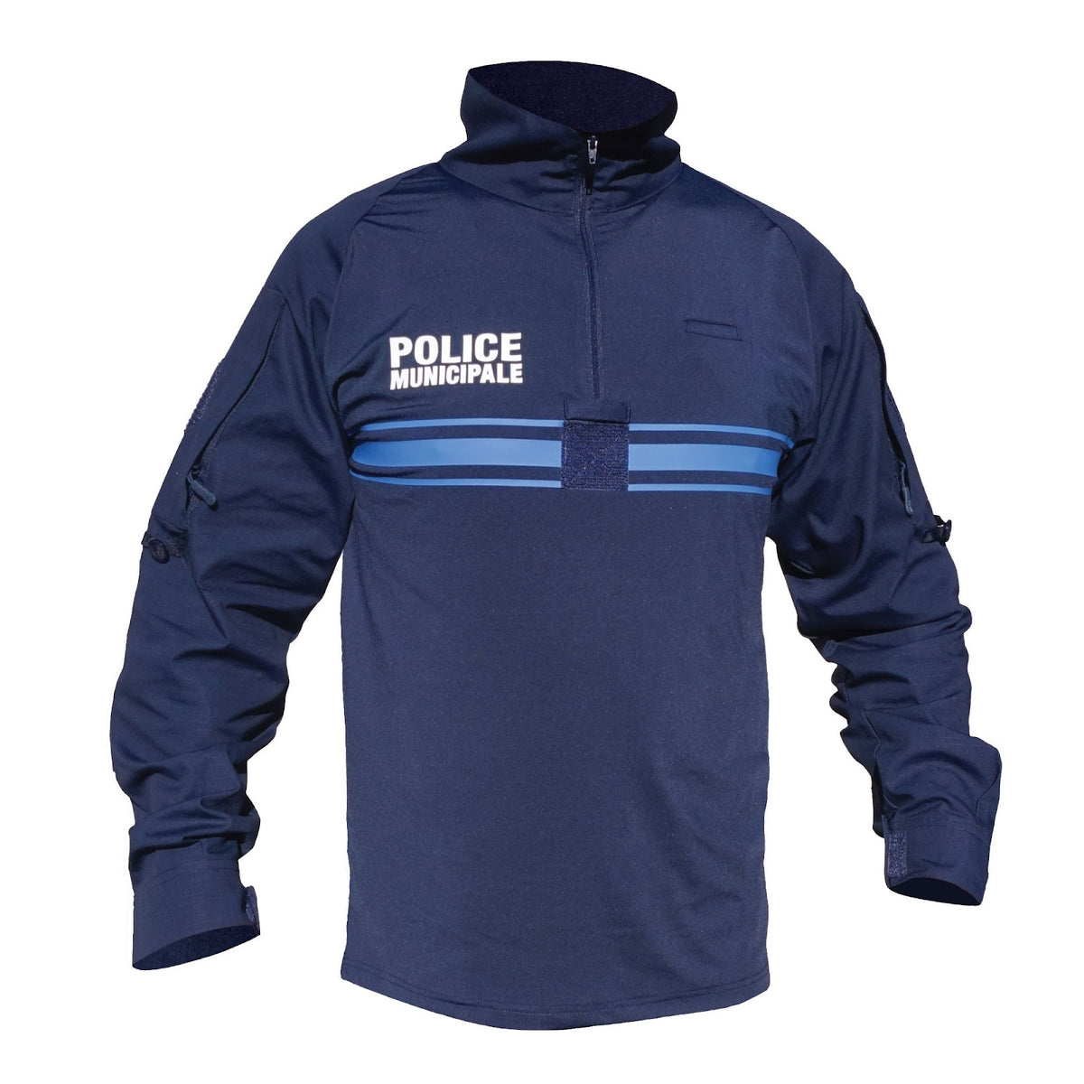 Chemise de combat OPEX UBAS Police Municipale Cooldry marquage silicone 180 g/m²
