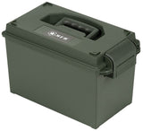 Caisse à munitions MFH en polypropylène cal .50 empilable 39 x 22 x 24 cm poignée escamotable