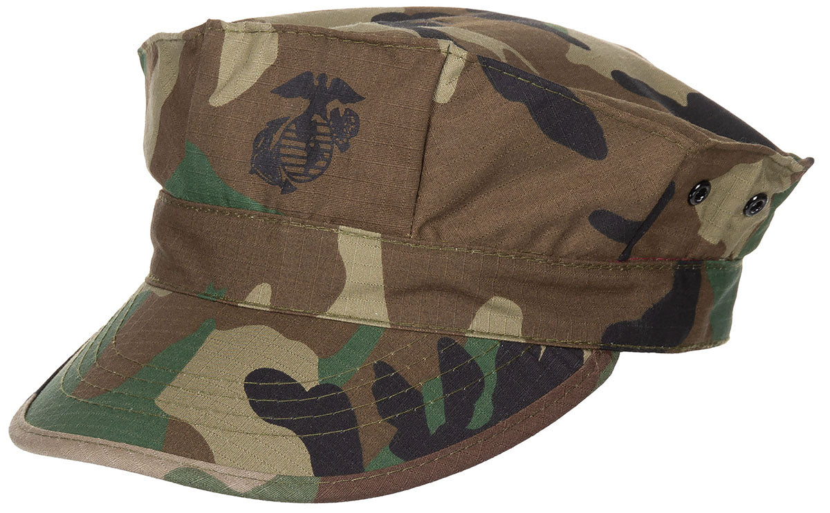 Casquette US MFH USMC en coton Rip Stop forme octogonale à quatre œillets