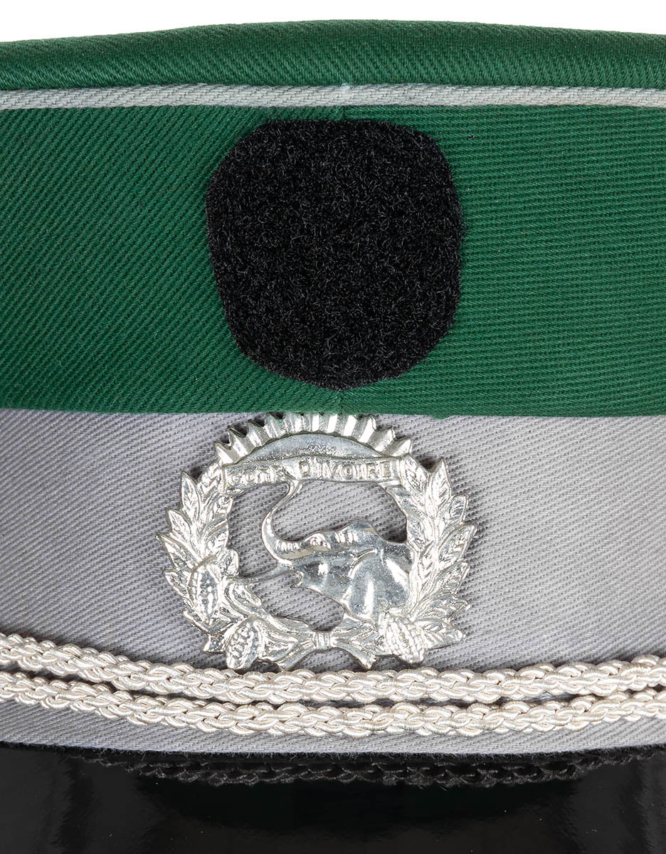Casquette à visière française Cote d´ivoire, surplus comme neuf pour le service et le bivouac