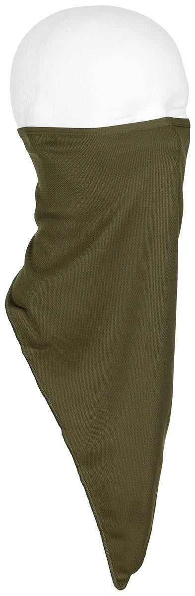 Tour de cou tactique MFH triangulaire à bande élastique, polyester respirant