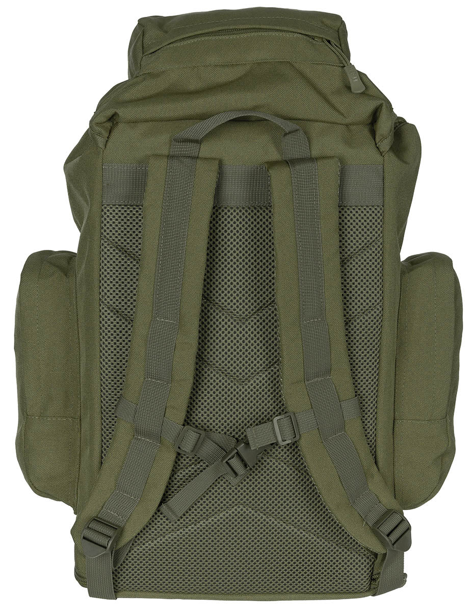 Sac à dos britannique MFH 30 l en polyester avec dos rembourré et poche de fond