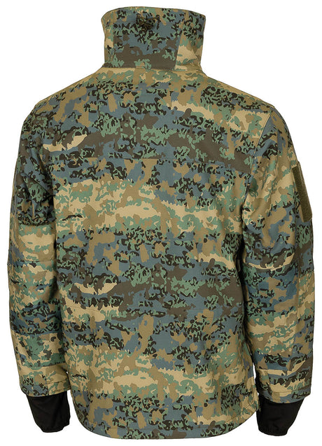 Veste softshell High Defence MFH Professional colonne d'eau 8000 mm glissières étanches