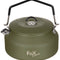 Bouilloire Fox Outdoor en acier inoxydable 1 L avec anse silicone et filet de rangement