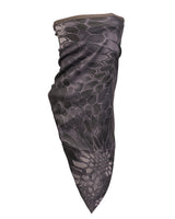 Tour de cou Mil-Tec en polyester extensible à coupe triangulaire et élastique de maintien