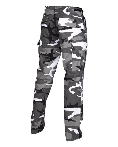 Pantalon de combat Mil-Tec type BDU en polyester-coton 80/20 à jambe droite