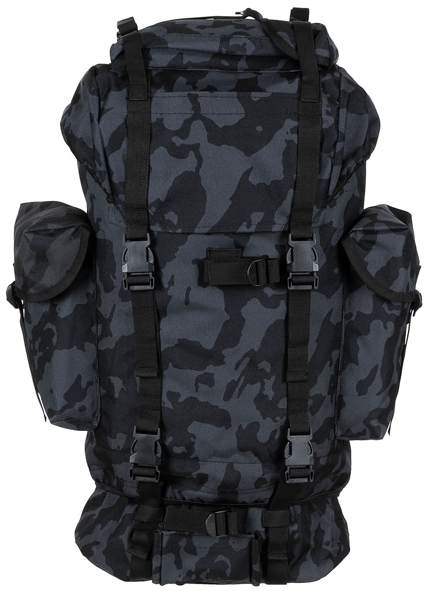 Sac à dos de combat type BW MFH 65 l armature aluminium compartiment bas séparable