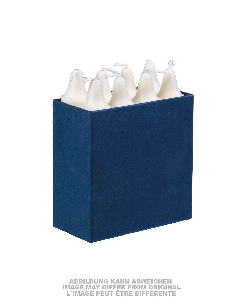Bougies de veille de l'armée suisse en paraffine, lot de huit, occasion