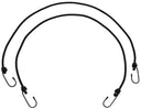 Lot de 2 tendeurs élastiques MFH 75 cm diamètre 6 mm à crochets en acier