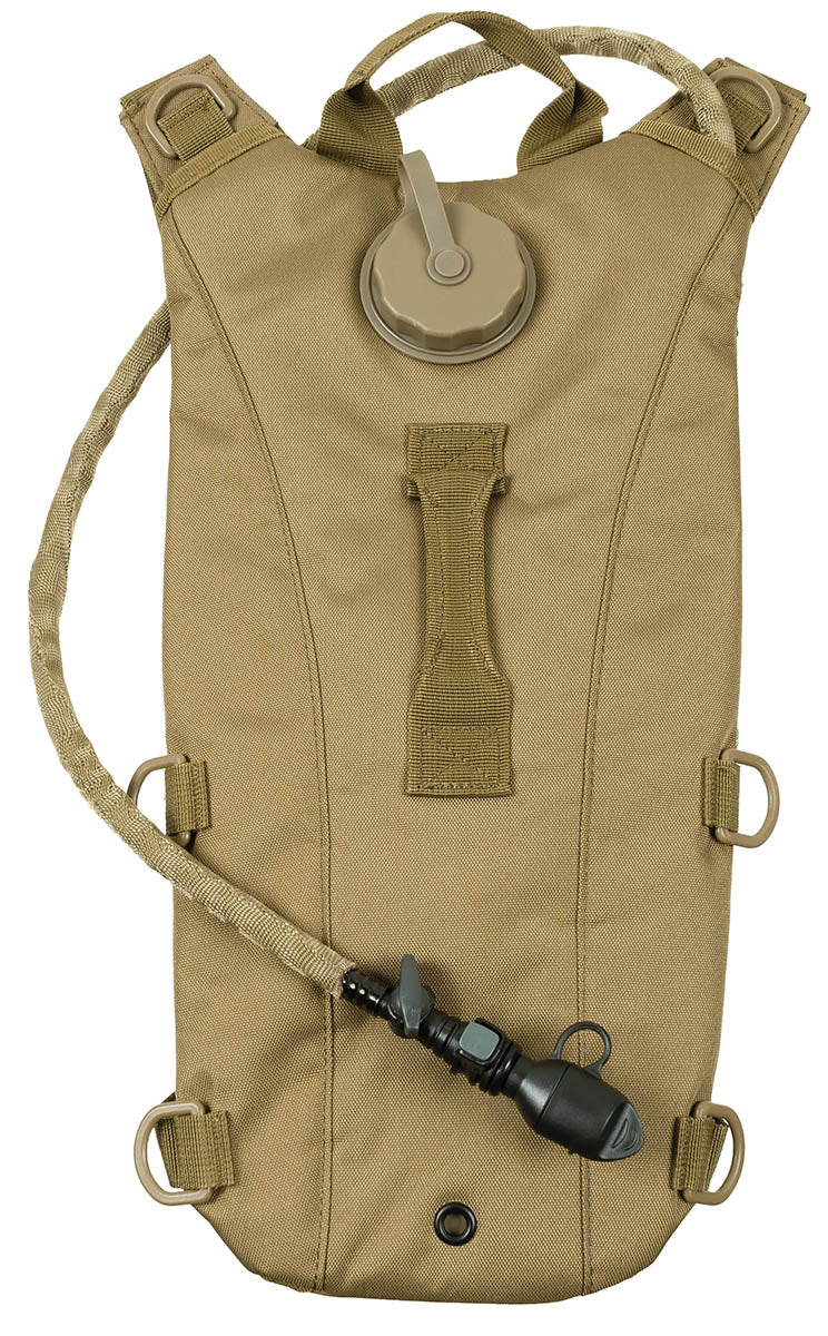 Sac d'hydratation MFH Extreme 2,5 L en polyester avec dos ventilé et poche TPU