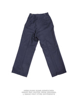 Pantalon à pont de marine Bundeswehr en drap, ancien modèle, surplus d'occasion