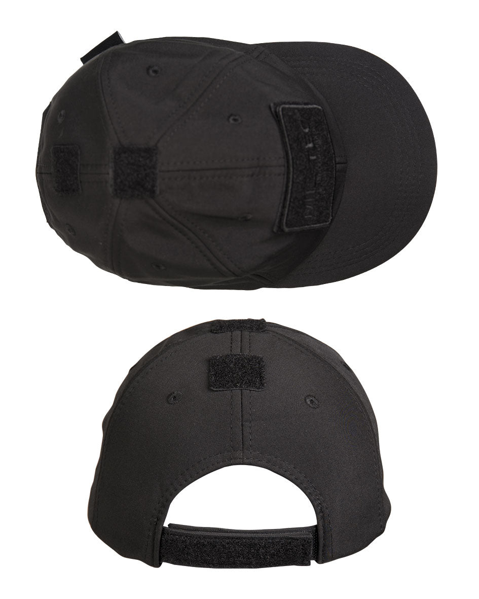 Casquette softshell Mil-Tec doublée polaire quatre surfaces auto-agrippantes réglable