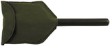 Pelle pliante MFH manche bois 2 pièces 62 cm lame dentée 700 g avec étui