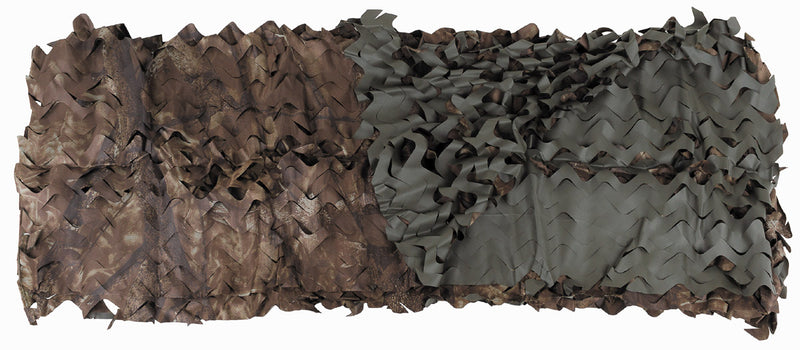 Filet de camouflage réversible MFH 2 x 3 m en polyester sans filet support