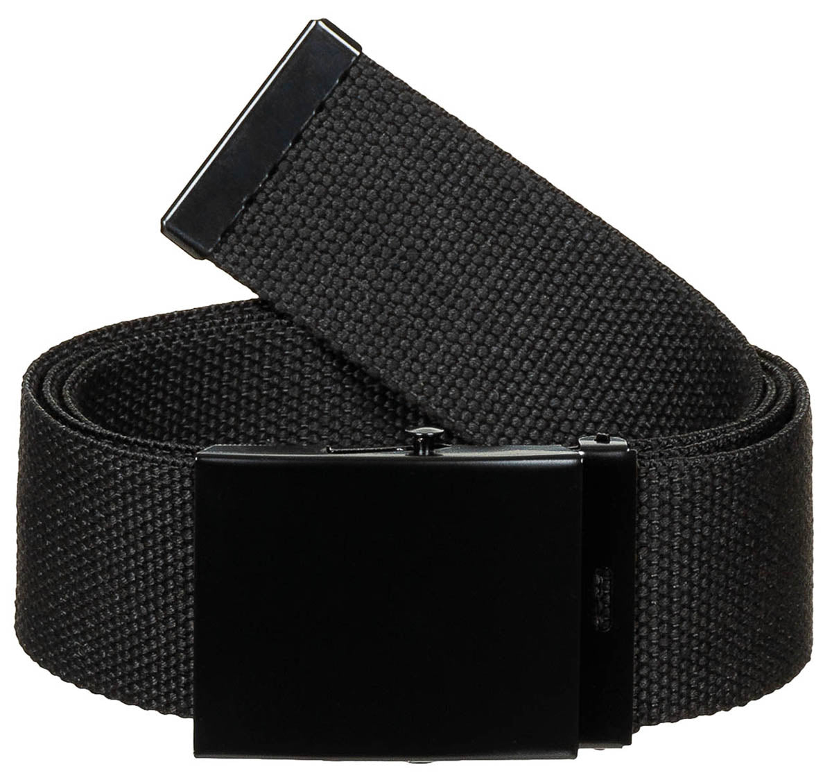 Ceinture MFH en toile coton 4,5 cm à boucle métallique réglable à 130 cm