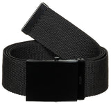 Ceinture MFH en toile coton 4,5 cm à boucle métallique réglable à 130 cm