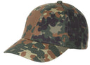 Casquette enfant MFH à visière préformée surpiquée, taille réglable et six aérations