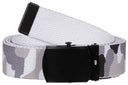 Ceinture MFH en toile coton 3 cm à boucle métallique réglable jusqu'à 130 cm