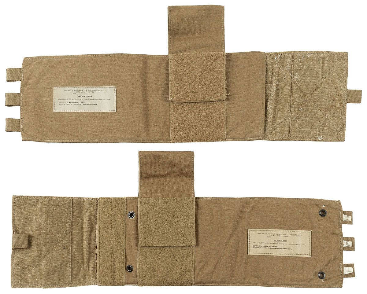 Cummerbund de gilet américain, surplus d'occasion pour le travail extérieur et le bivouac, lot de 3