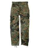 Pantalon de combat type BDU Mil-Tec en polycoton 80/20 six poches et taille réglable