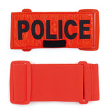 Brassard d'identification Patrol Equipement Police fluorescent 7 cm emplacement RIO