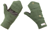 Gants mitaines tricotés MFH à capuchon rabattable doublés 3M Thinsulate