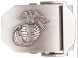 Boucle de ceinture type USMC MFH en métal pour sangle de 4 cm de large