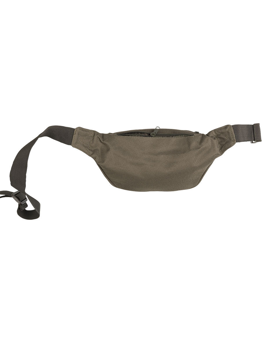 Sacoche de ceinture Mil-Tec en polyester enduit PVC à trois poches à glissière