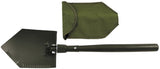Pelle pliante MFH manche bois 2 pièces 62 cm lame dentée 700 g avec étui
