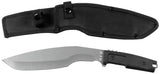 Machette Kukri MFH lame 24 cm revêtue titane manche caoutchouc et fourreau nylon