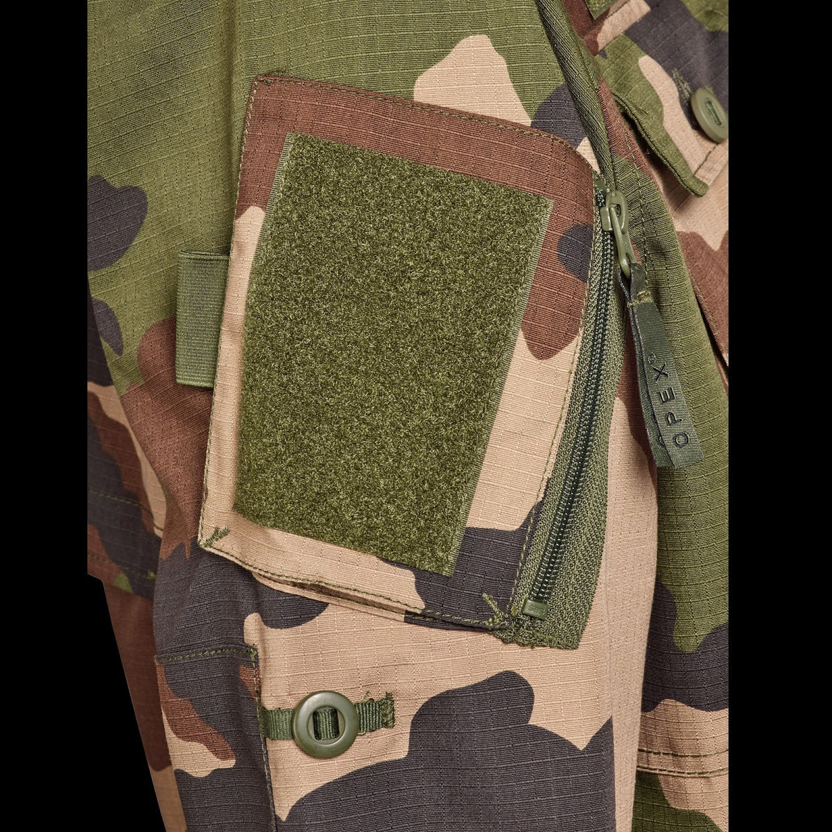 Chemise de combat OPEX Guérilla ripstop polycoton 220 g/m² huit poches renforts coudes