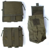 Poche de délestage vide-chargeur MOLLE polyester 600D 20 cm repliable