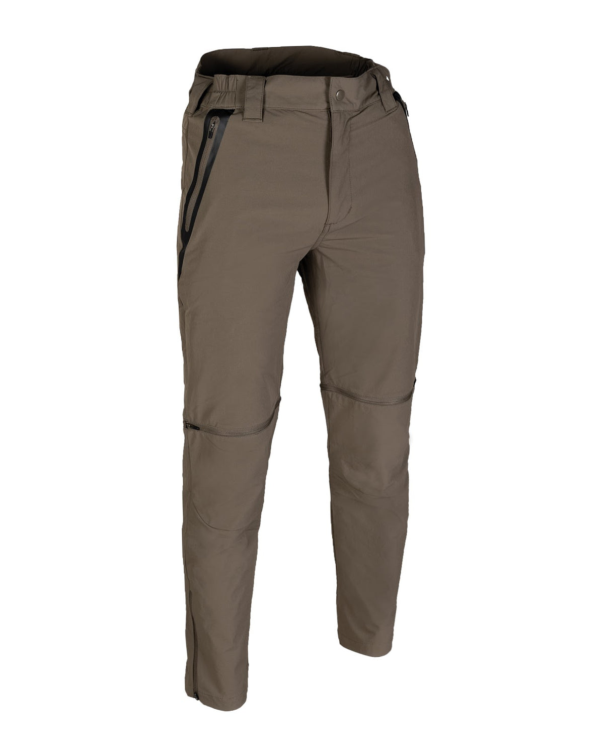 Pantalon convertible Performance Mil-Tec en polyester élasthanne avec glissières YKK