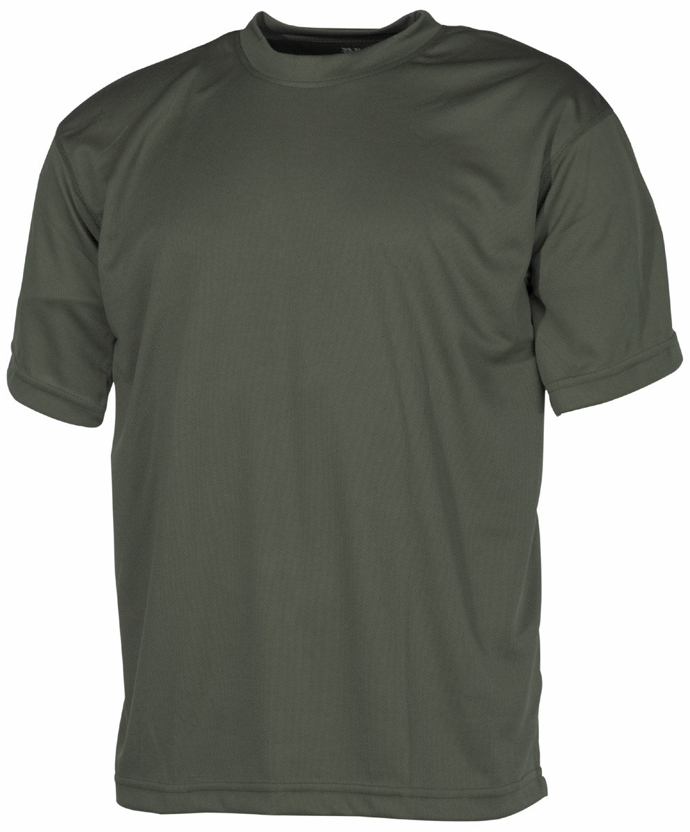 T-shirt Tactical MFH en polyester 160 g/m² respirant et à séchage rapide