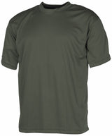 T-shirt Tactical MFH en polyester 160 g/m² respirant et à séchage rapide