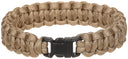 Bracelet en Parachute Cord MFH 19 mm à clip jusqu'à 270 cm de corde en polyester